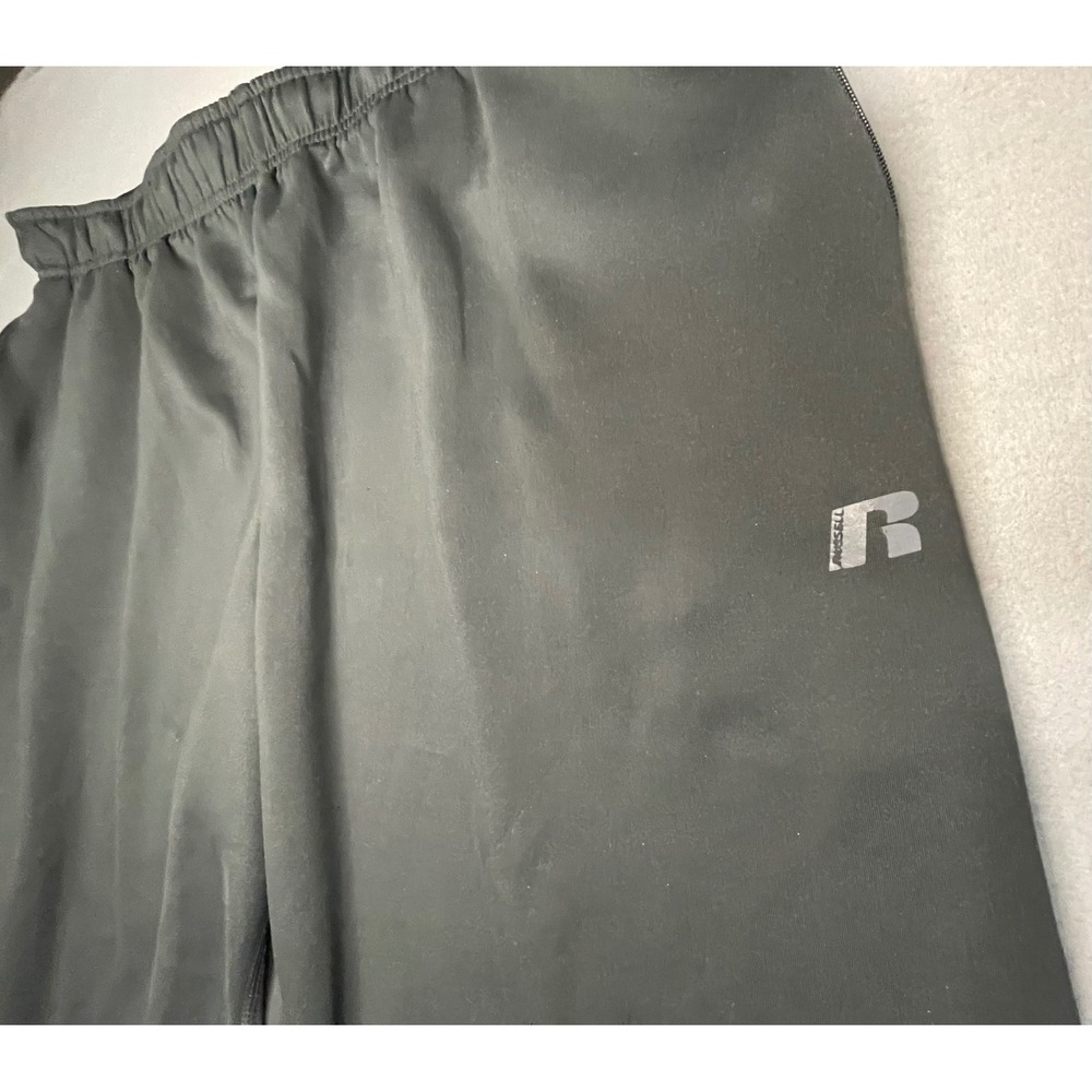 Russell Athletic Mens Dri-Power 360 Sweatpants Gray Joggers Zipper‎ Pockets XL - Picture 8 of 15